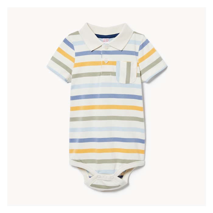 Baby Boys' Polo Bodysuit